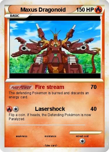 Pokemon Maxus Dragonoid