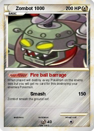 Pokemon Zombot 1000