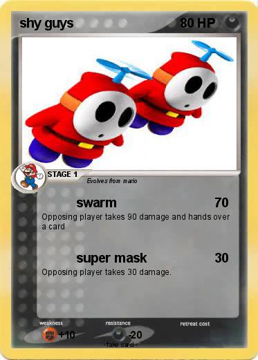 Pokemon shy guys