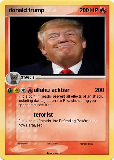 Pokemon donald trump