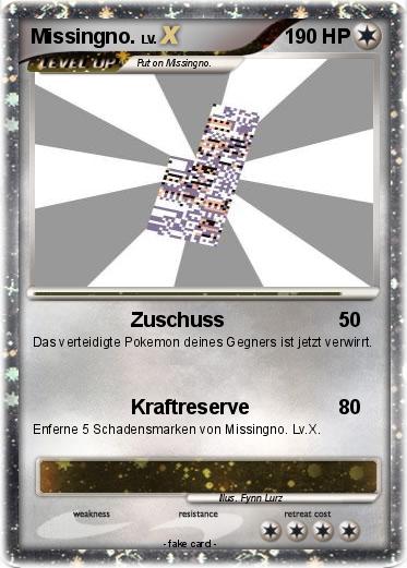 Pokemon Missingno.