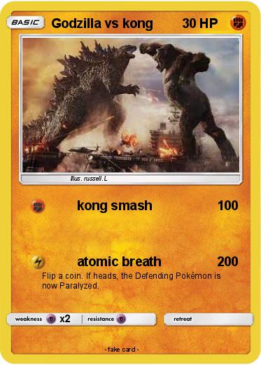 Pokemon Godzilla vs kong