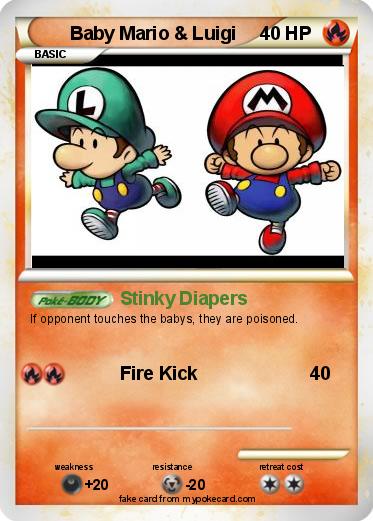 Pokemon Baby Mario & Luigi