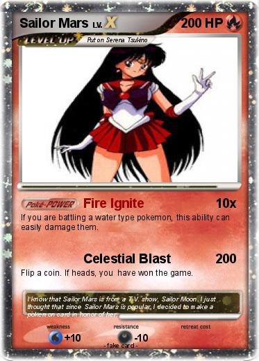 Pokemon Sailor Mars