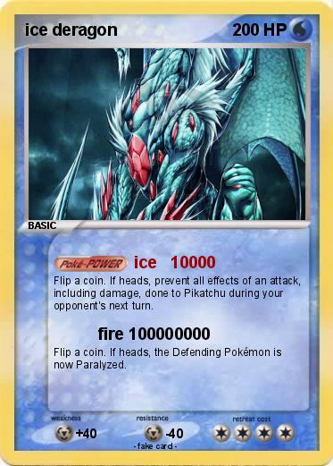 Pokemon ice deragon