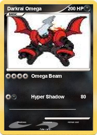 Pokemon Darkrai Omega
