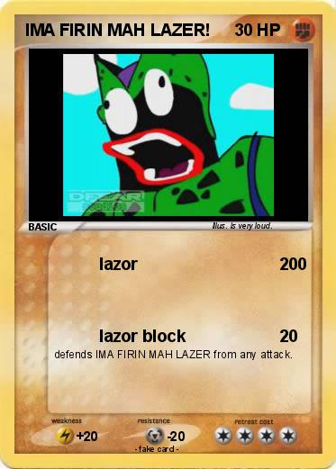 Pokemon IMA FIRIN MAH LAZER!