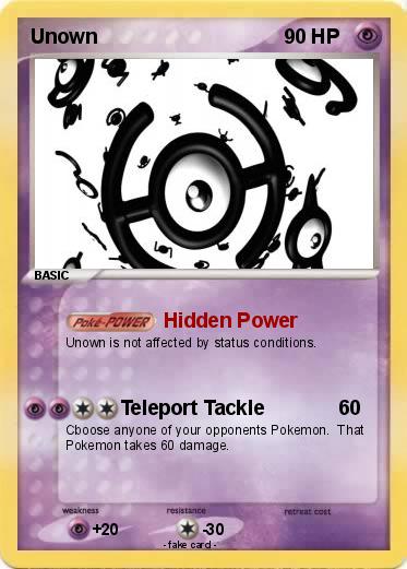 Pokemon Unown