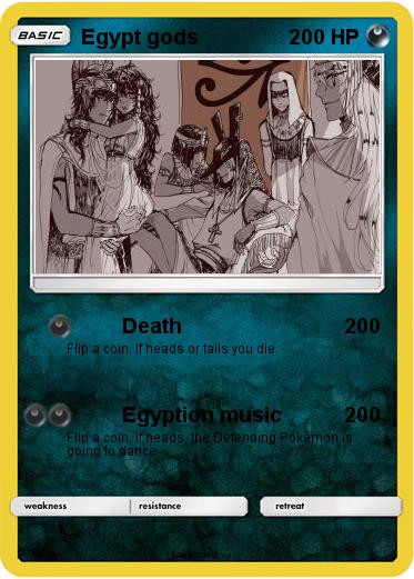 Pokemon Egypt gods