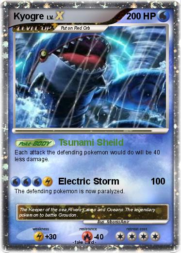 Pokemon Kyogre