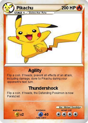Pokemon Pikachu