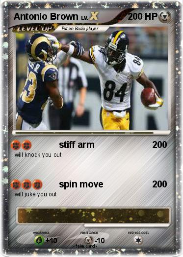 Pokemon Antonio Brown