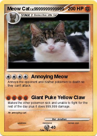 Pokemon Meow Cat