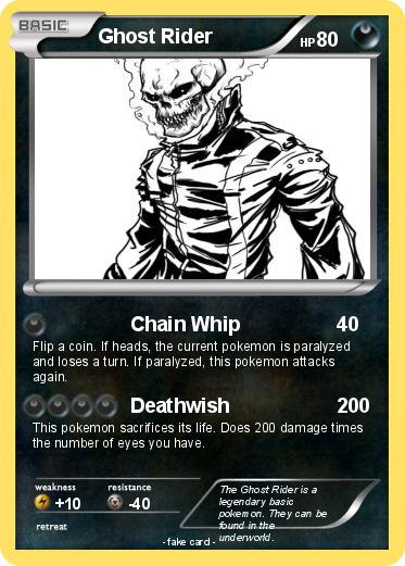 Pokemon Ghost Rider