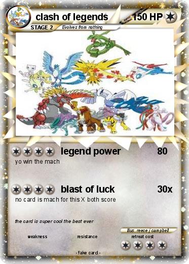 Pokemon clash of legends