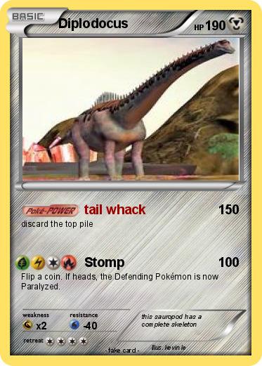Pokemon Diplodocus