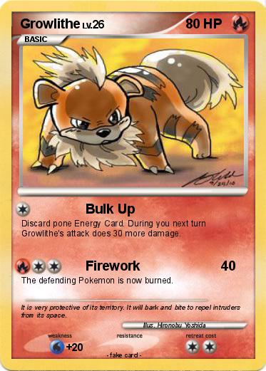 Pokemon Growlithe