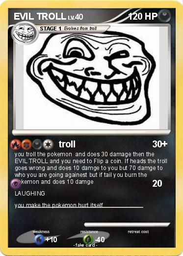 Pokemon EVIL TROLL