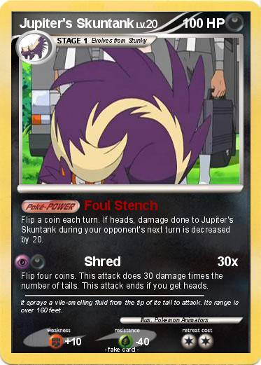 Pokemon Jupiter's Skuntank