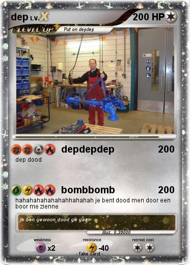 Pokemon dep