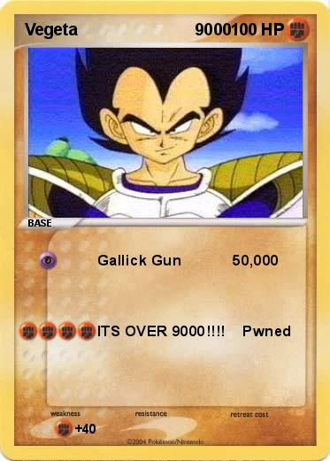 Pokemon Vegeta                          9000