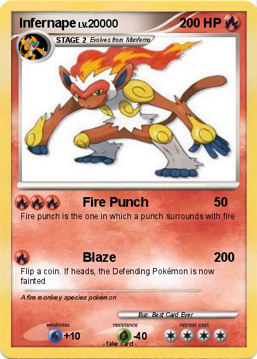 Pokemon Infernape