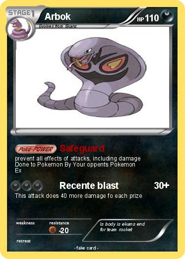 Pokemon Arbok