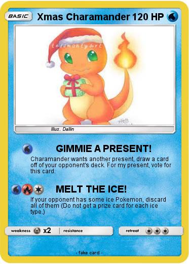 Pokemon Xmas Charamander