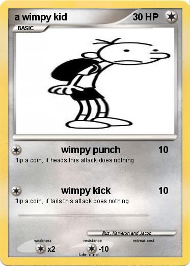 Pokemon a wimpy kid