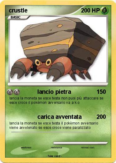 Pokemon crustle