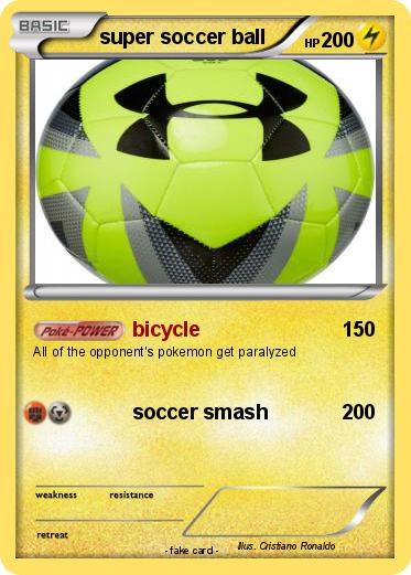 Pokemon super soccer ball