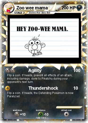 Pokemon Zoo wee mama