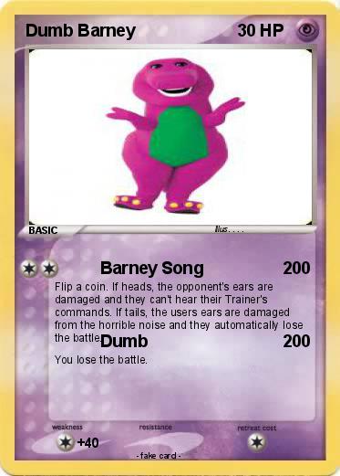 Pokemon Dumb Barney