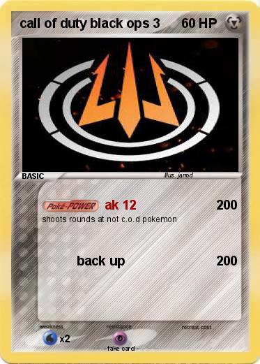 Pokemon call of duty black ops 3
