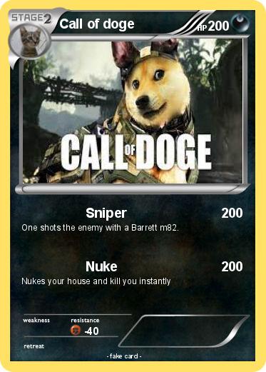 Pokemon Call of doge
