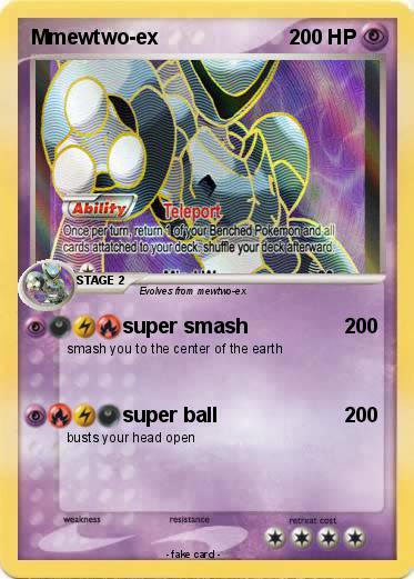 Pokemon Mmewtwo-ex