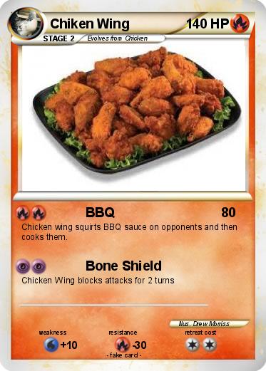 Pokemon Chiken Wing