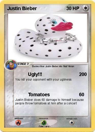 Pokemon Justin Bieber