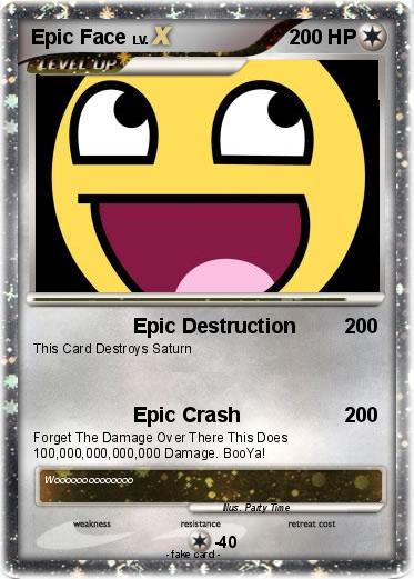 Pokemon Epic Face