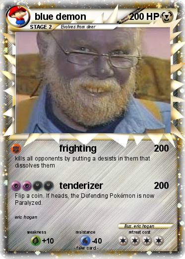 Pokemon blue demon