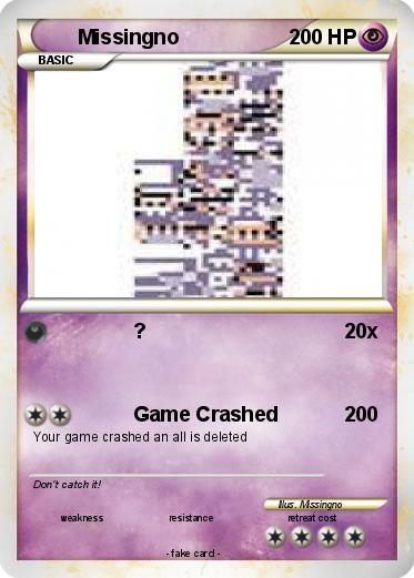 Pokemon Missingno