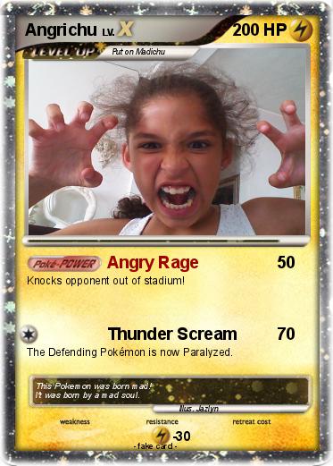 Pokemon Angrichu