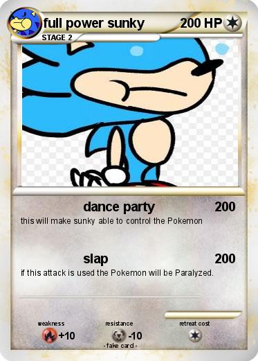 Pokemon full power sunky