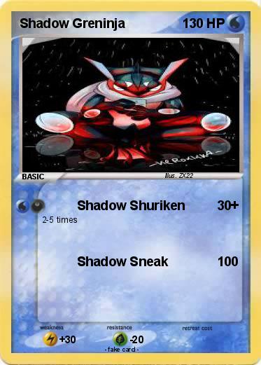 Pokemon Shadow Greninja
