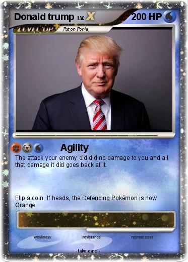 Pokemon Donald trump
