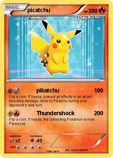 Pokemon picatchu
