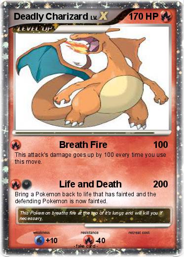 Pokemon Deadly Charizard