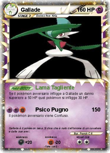 Pokemon Gallade