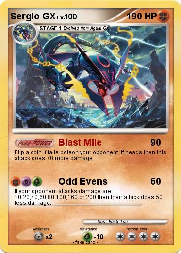 Pokemon Sergio GX