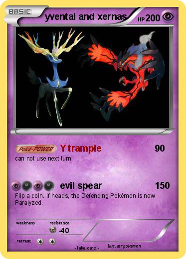 Pokemon yvental and xernas